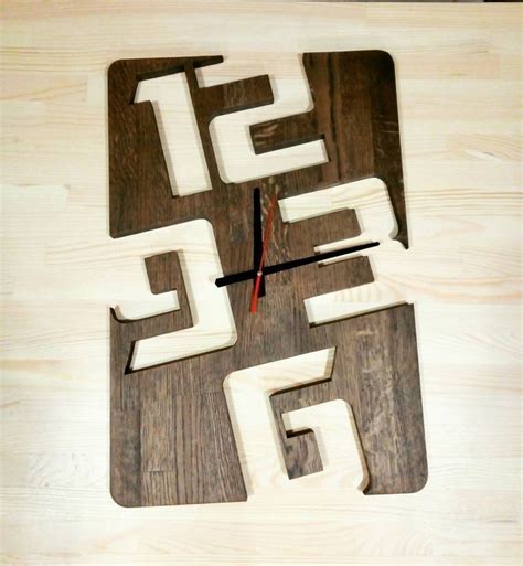 Pin By Aco Panovski On Wooden Clock Wall Clock Wooden Wooden Clock