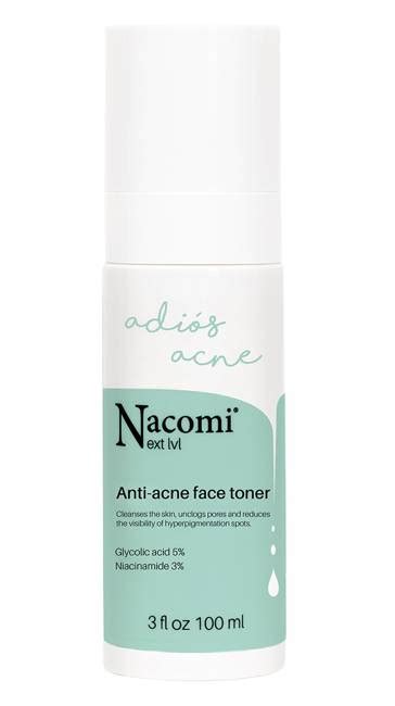 Nacomi Next Level Adios Acne Przeciwtrądzikowy tonik do twarzy 100ml