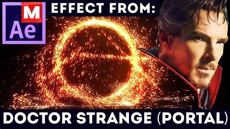 Portal Doctor Strange Advanced Trapcode Particular After Effects