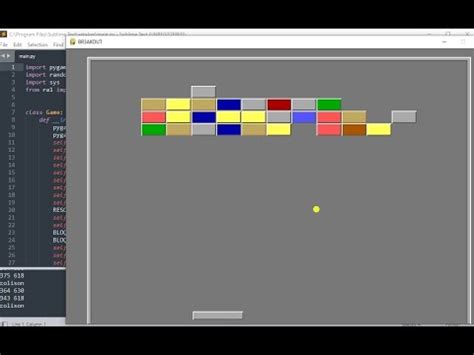 Juego Tipo Breakout Arkanoid En Pygame Parte Youtube