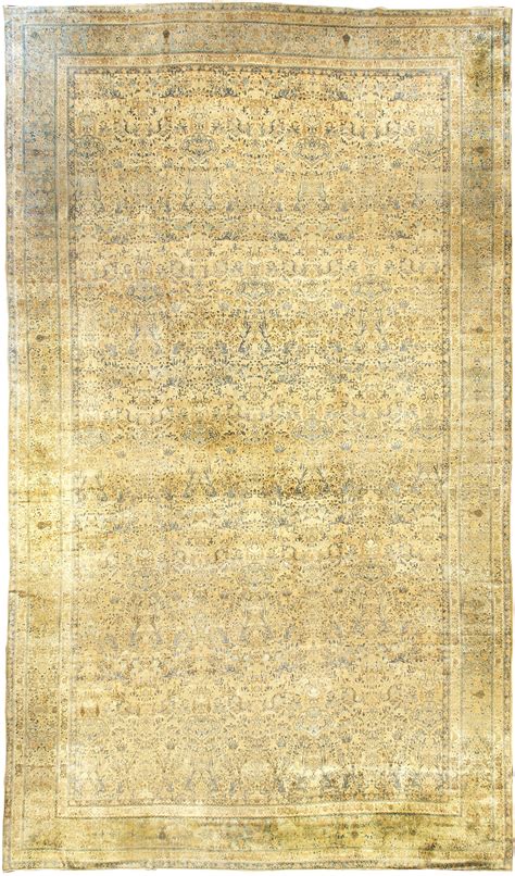 Antique Persian Kirman Carpet Index Bb