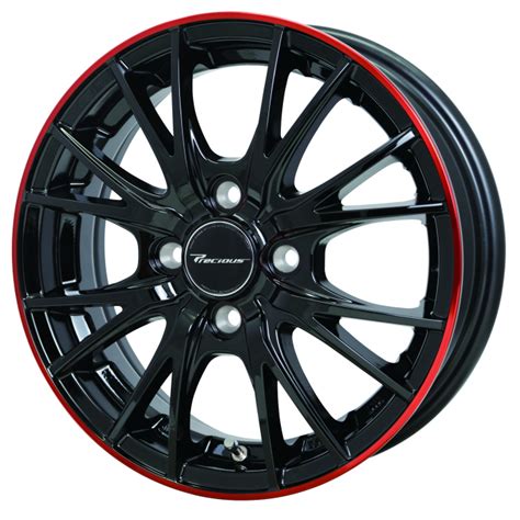 HOT STUFF ホイール 本セット Precious HM V ブラック レッドクリア インチ J H M K S T 通販 Yahoo ショッピング