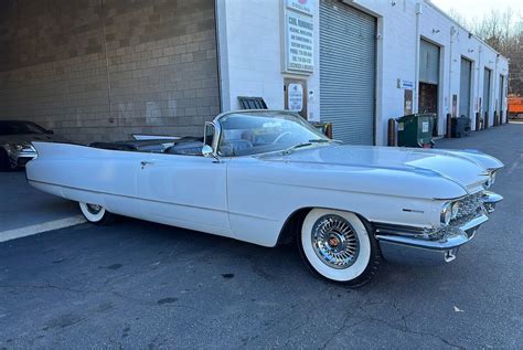 1960 Cadillac 62 Convertible White Rwd Automatic 62 Series Convertible