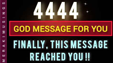 God Message For You Finally This Message Reached You Youtube