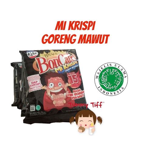 Jual Bon Cabe Mie Krispi Level Kemasan Gram Isi Pcs Shopee