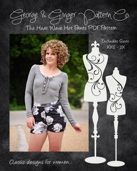 Hot Pants Sewing Pattern RatnaDariusz