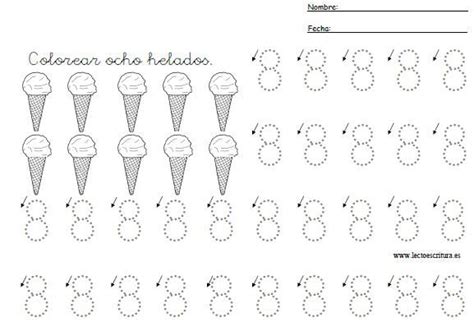 Lectoescrituraes Lectoescritura Preescolar Educaci N Infantil Fichas De N Meros Para Im