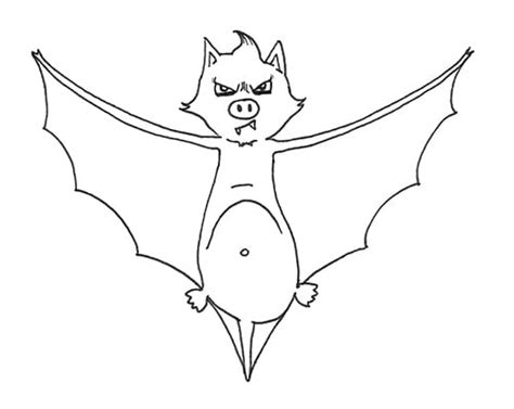 Dessin De Chauve Souris Halloween Dessine Avec Les Enfants