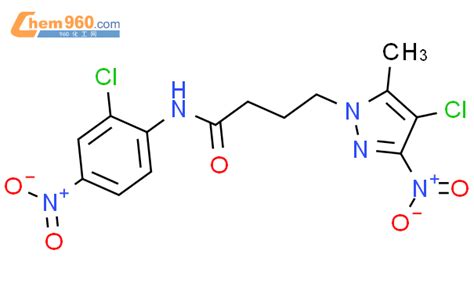 897542 26 6 4 4 Chloro 5 Methyl 3 Nitro Pyrazol 1 Yl N 2 Chloro 4