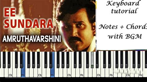 Eesundara Beladingala Amruthavarshini Keyboard Tutorial With Pdf