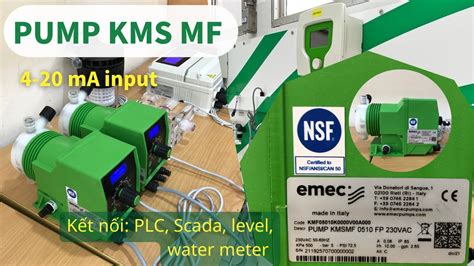 Bơm Định Lượng Hóa Chất Emec KMS MF KMSMF 0808 K FP KMSMF 0510 K FP