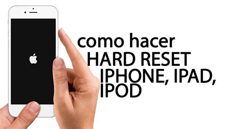 Hard Reset Iphone Restaurar Borrar Iphone4 4s 5 5s 6 6s Ipad