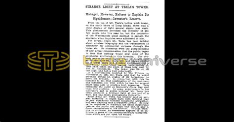 Strange Light at Tesla's Tower | Tesla Universe