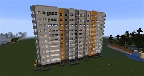 Minecraft Modern Apartment Complex