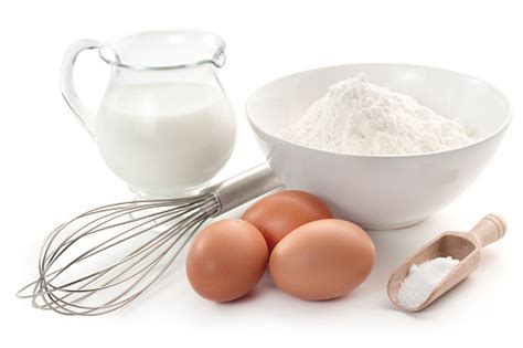 Eggs Flour And Milk Stock Photo Download Image Now Istock