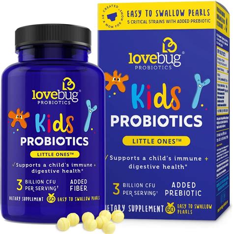 Lovebug Probiotics Kleine Kinder Probiotika Perlen Milliarde Cfu