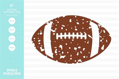 Distressed Football Svg Dxf Eps Png Svg Sports Svg Files Svg Files