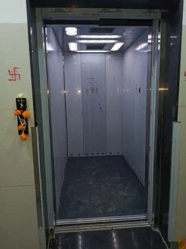 Stainless Steel Passenger Elevator Max Persons 6 Persons With