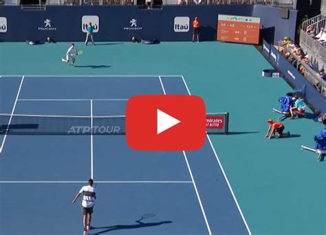 Miami Open Crazy Shots Between Nick Kyrgios And Alexander Bublik