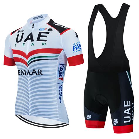 UAE Ropa de Ciclismo para hombre traje transpirable de secado rápido