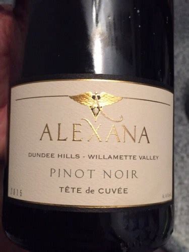 Alexana Tête de Cuvée Pinot Noir Vivino US