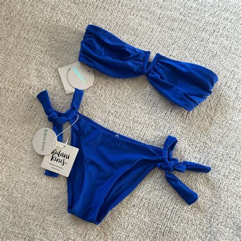 Bottoms Only Kulani Kinis Bikini Set In Royal Depop