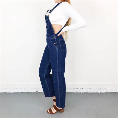 Xs Vintage Denim Overalls Dungarees