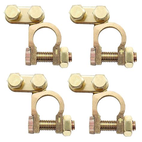 Pairs Copper Battery Terminals For V V Positive And Negative