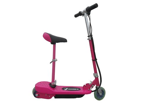 Pink Kids Electric Scooter with seat - eSkooter - Free UK Delivery