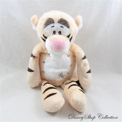 Peluche Tigrou DISNEY Famosa Softies Libellule Saumon Blanc 29 Cm