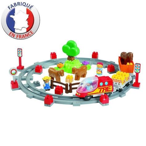 Train De Campagne Abrick Cdiscount Jeux Jouets