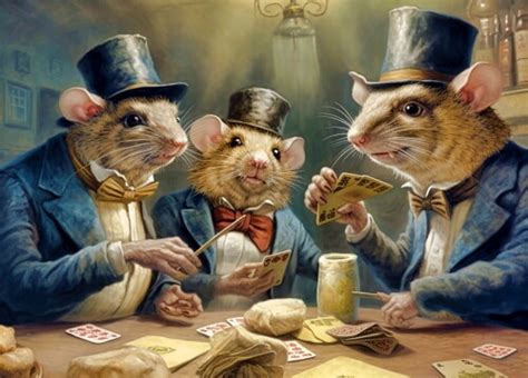 Poker Rats – Monday’s Back To the Rat Race Daily Jigsaw Puzzle