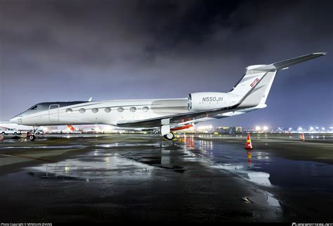 N550JH Private Gulfstream Aerospace G V SP Gulfstream G550 Photo By