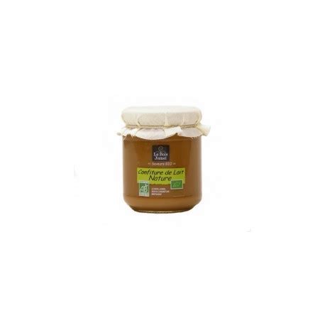 Confiture De Lait Bio 250 G Le Bois Jumel LECABABIO Fr