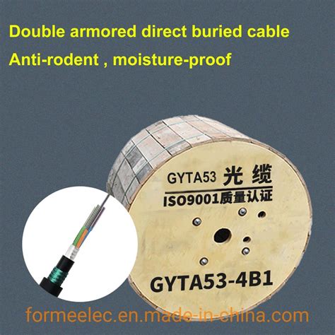 Single Mode Optical Fiber Cable Gyta Direct Buried