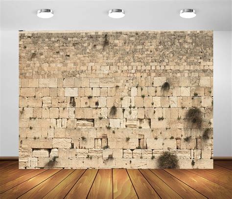 Amazon BELECO 12x10ft Fabric Western Wall Backdrop Jerusalem