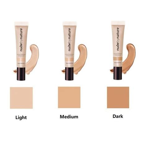 Kem Che Khuy T I M Nude By Nature Liquid Mineral Concealer Ml M U