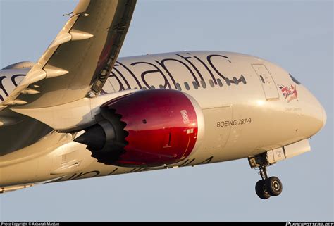 G Vzig Virgin Atlantic Boeing Dreamliner Photo By Akbarali Mastan