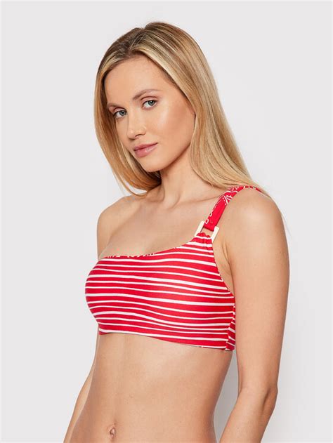 Seafolly Bikini Oberteil Folklore 31313 933 Rot Modivo At