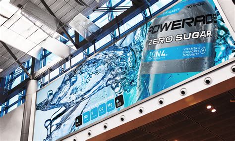 Powerade Zero Sugar OOH Campaign on Behance