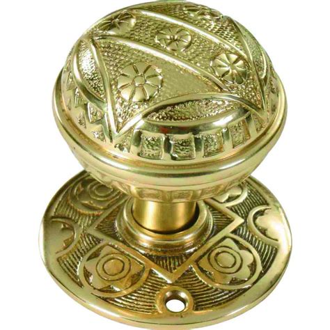 Centre Door Knob Round | Oriental Metal Works