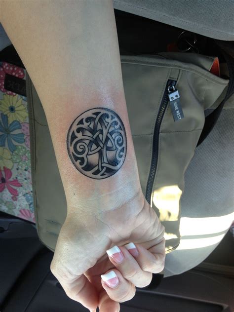 Celtic Tree Of Life Wrist Tattoo Branches On The Wiccan Tree Celtic Tree Tattoos Tree Of Life