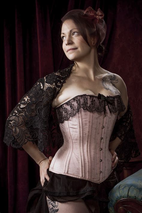 Bespoke Classic Victorian Overbust Corset Dark Garden Unique Corsetry