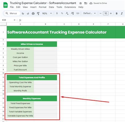 3 Best (FREE & Paid) Trucking Expenses Spreadsheet Templates using ...