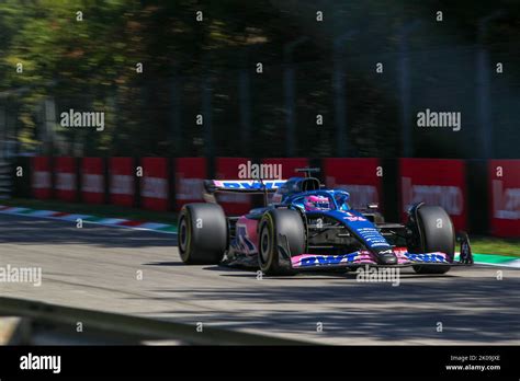 Fernando Alonso Spa Alpine A During The Qualify Of Formula