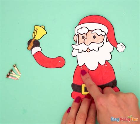 Christmas Split Pin Puppets Easy Peasy And Fun