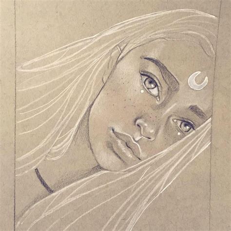 Moon girl : drawing