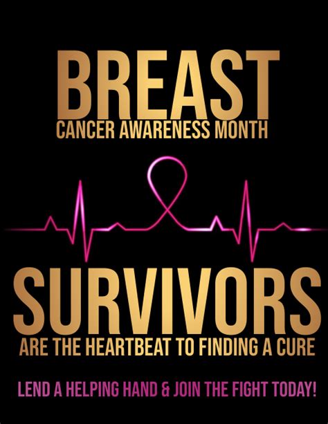 Breast Cancer Survivors Template Postermywall