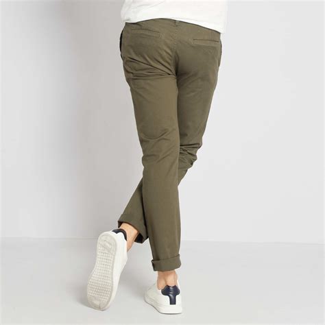 Pantal N Chino Regular L Eco Concepci N Hombre Talla S Xxl Gris