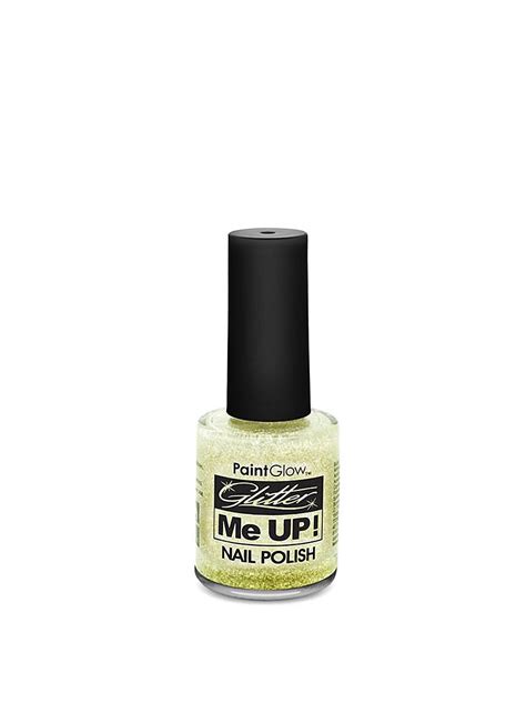 Glitter Nail Polish White